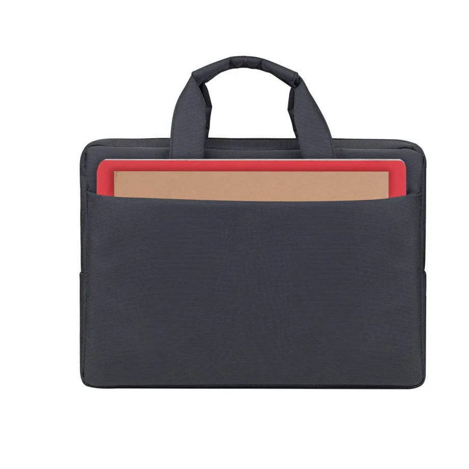 Geantă pentru Laptop RivaCase Central, 13.3", Poliester, Negru