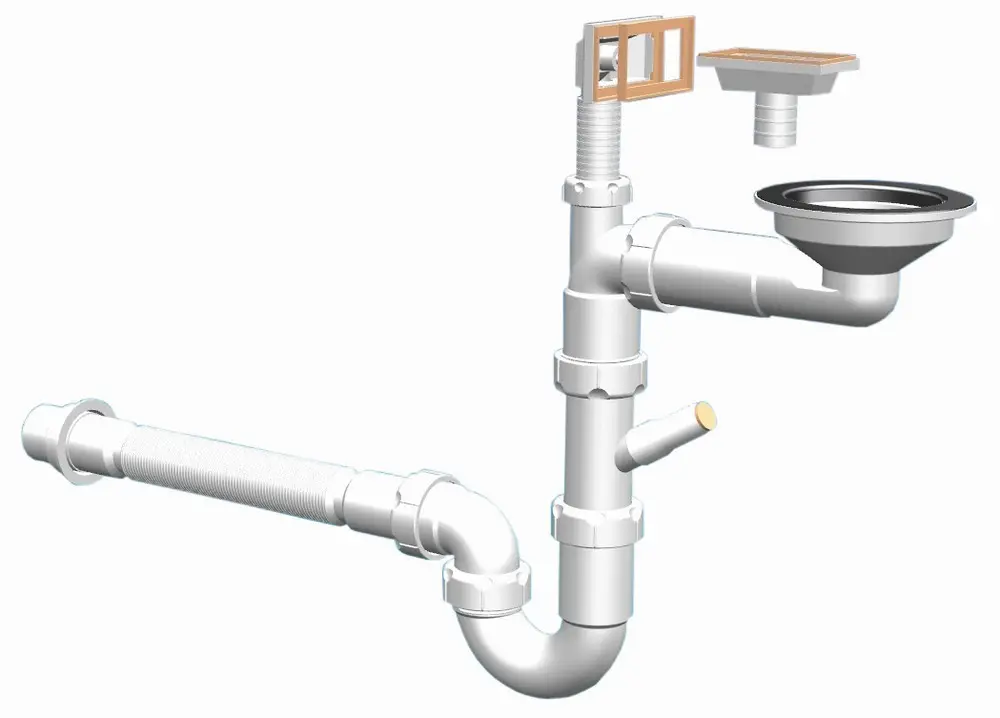 Кухонная мойка из кварца/нержав. Florentina-COMBI 780 Gri