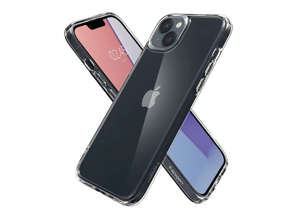 Spigen iPhone 14, Ultra Hybrid, Crystal Clear