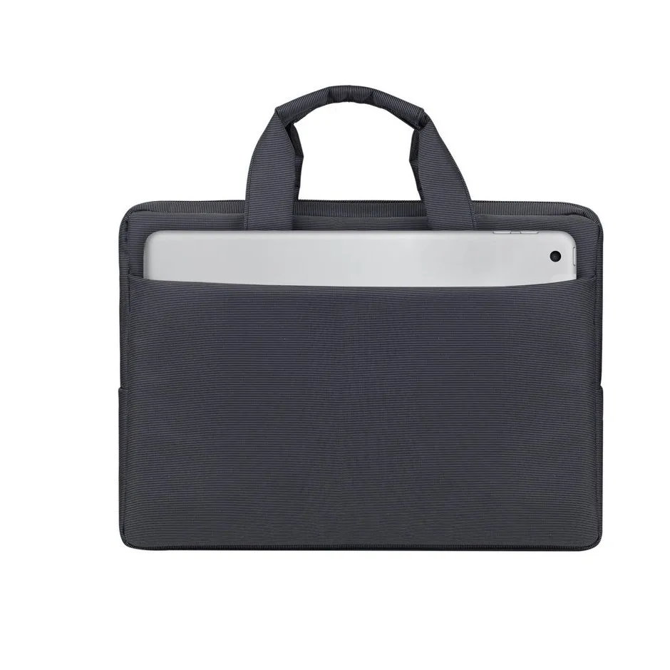 Geantă pentru Laptop RivaCase Central, 13.3", Poliester, Negru