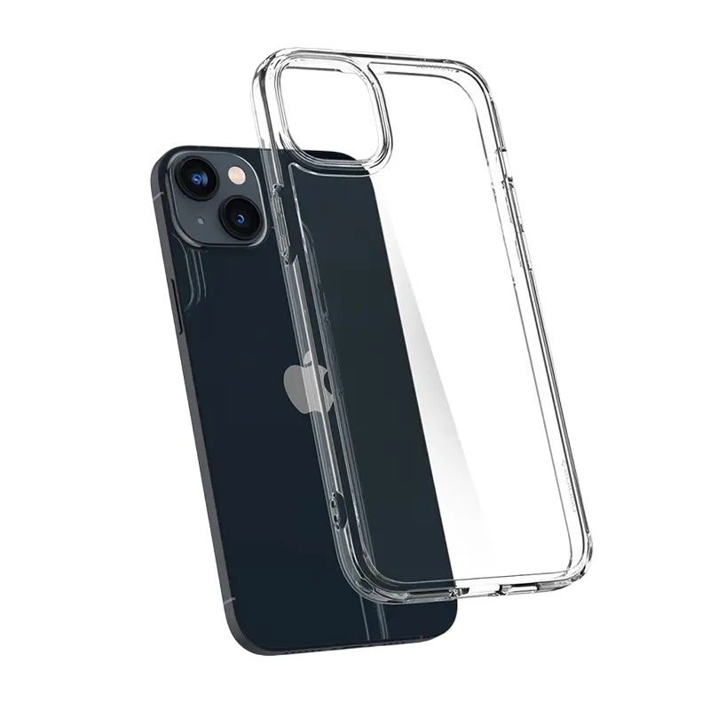Spigen iPhone 14, Ultra Hybrid, Crystal Clear