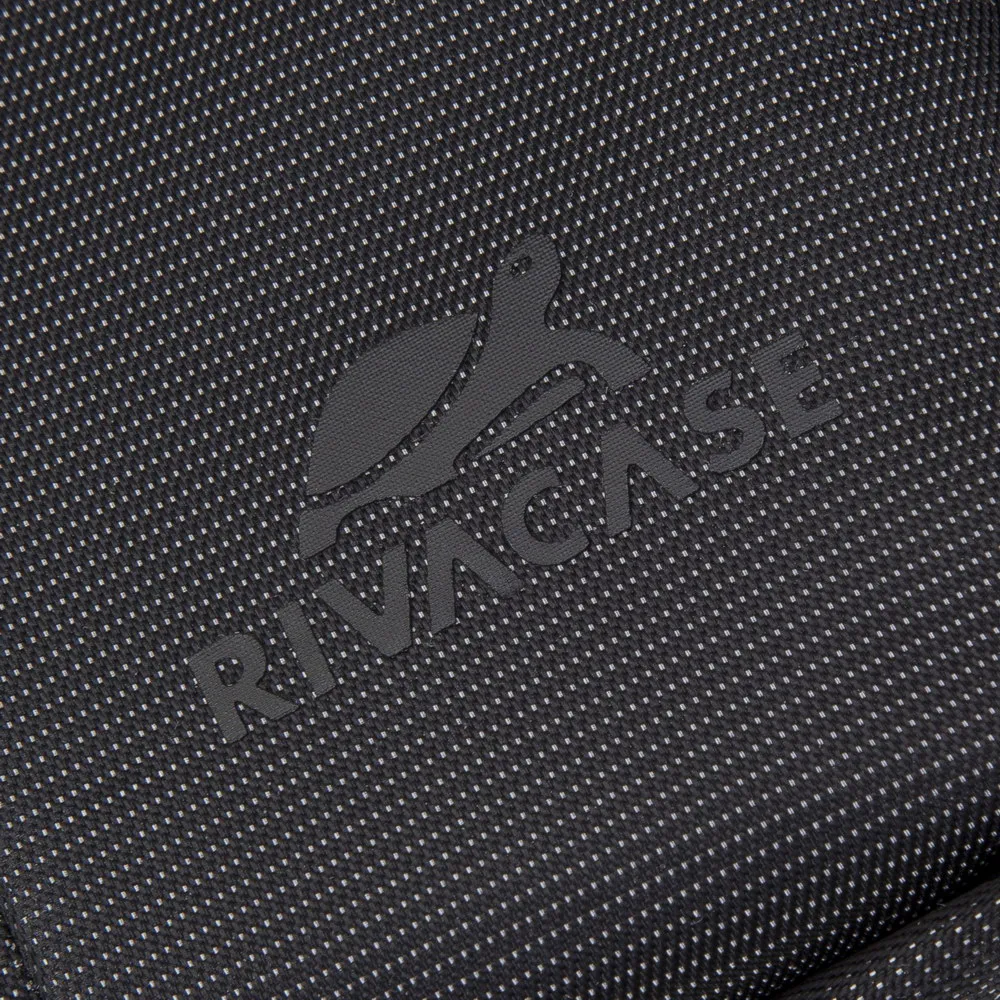 Geantă pentru Laptop RivaCase Central, 13.3", Poliester, Negru