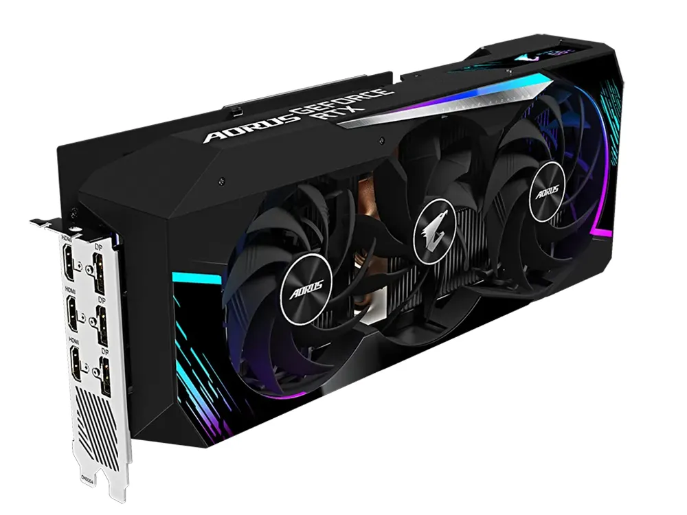 Placă Video Gigabyte GV-N3080AORUS M-12GD, 12GB GDDR6X 384bit