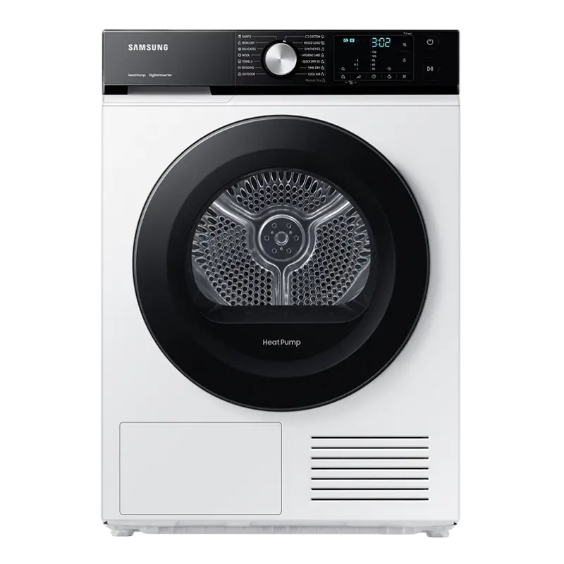 Uscător de rufe Samsung DV90BBA245AELE, 9kg, Alb