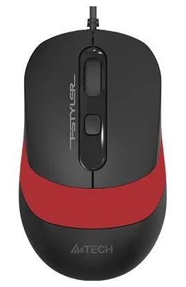 Мышь A4Tech FM10, Черный/Красный
