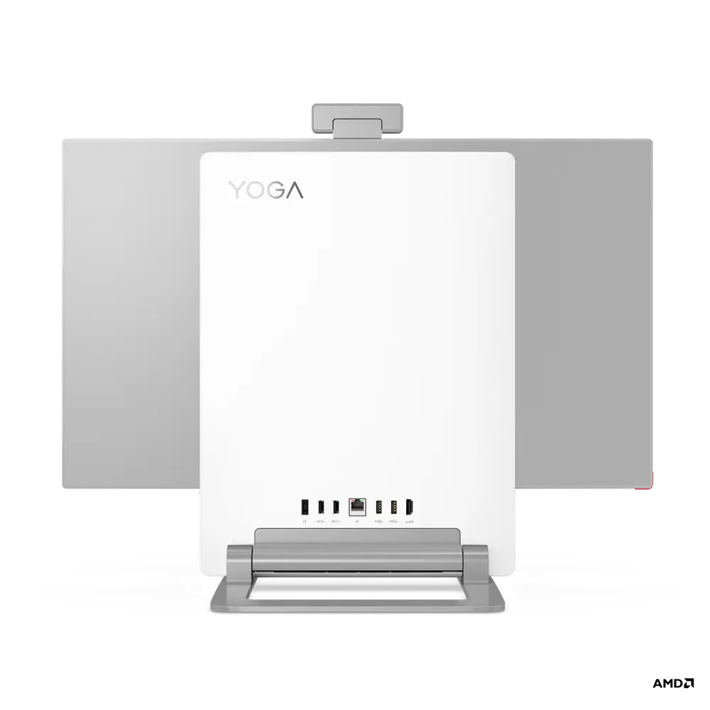 Computer All-in-One Lenovo YOGA AIO 7 27ACH6, 27", AMD Ryzen 5 5600H, 16GB/512GB, Fără SO, Argintiu