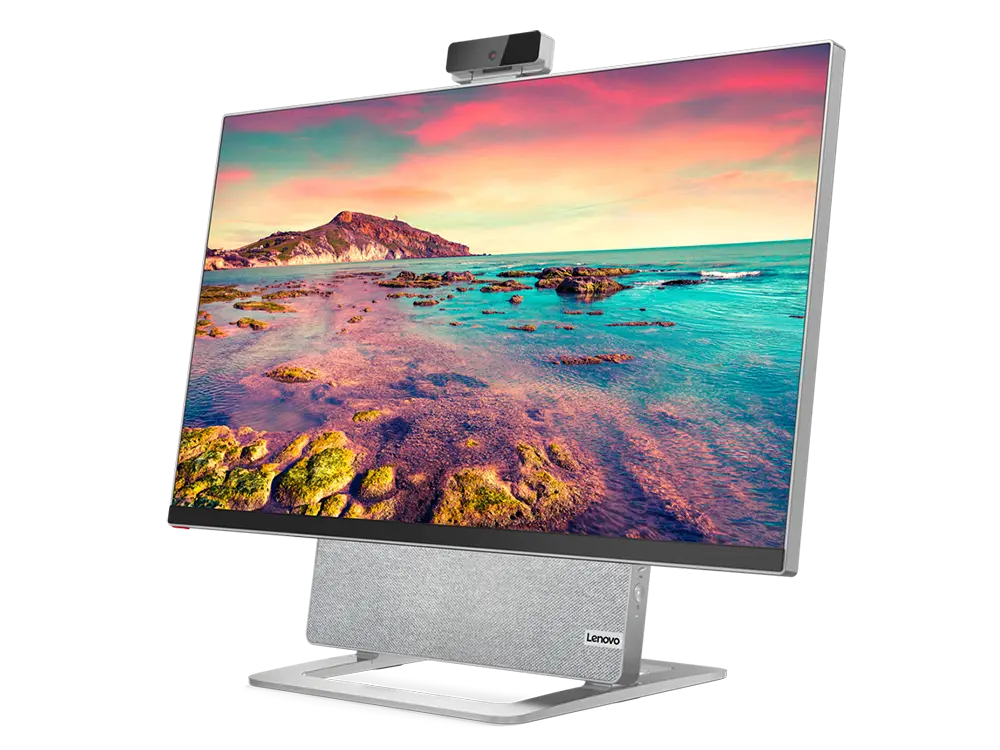 Computer All-in-One Lenovo YOGA AIO 7 27ACH6, 27", AMD Ryzen 5 5600H, 16GB/512GB, Fără SO, Argintiu