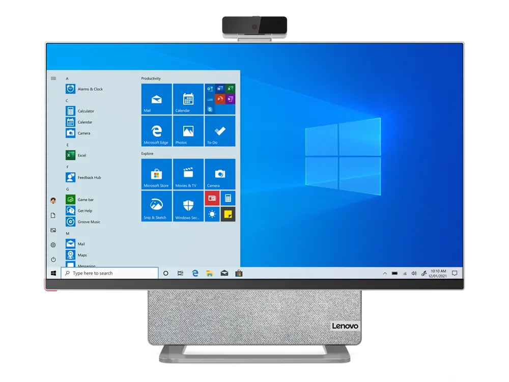 Computer All-in-One Lenovo YOGA AIO 7 27ACH6, 27", AMD Ryzen 5 5600H, 16GB/512GB, Fără SO, Argintiu