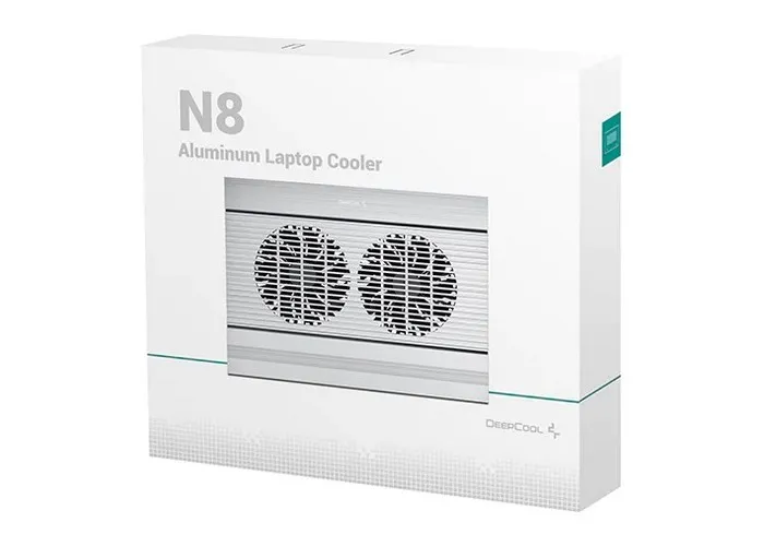 Suport de răcire pentru laptop Deepcool N8, 17", Alb