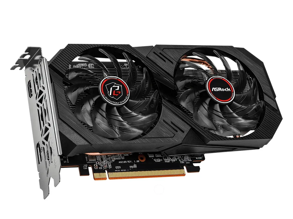 Видеокарта ASRock RX6500XT PGD 4GO,  4ГБ GDDR6 64бит