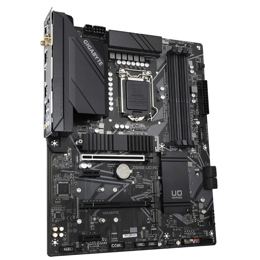 Материнская плата Gigabyte Z590 UD AC, LGA1200, Intel Z590, ATX