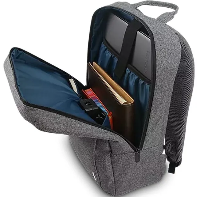 Rucsac pentru Laptop Lenovo B210, 15.6", Poliester, Gri