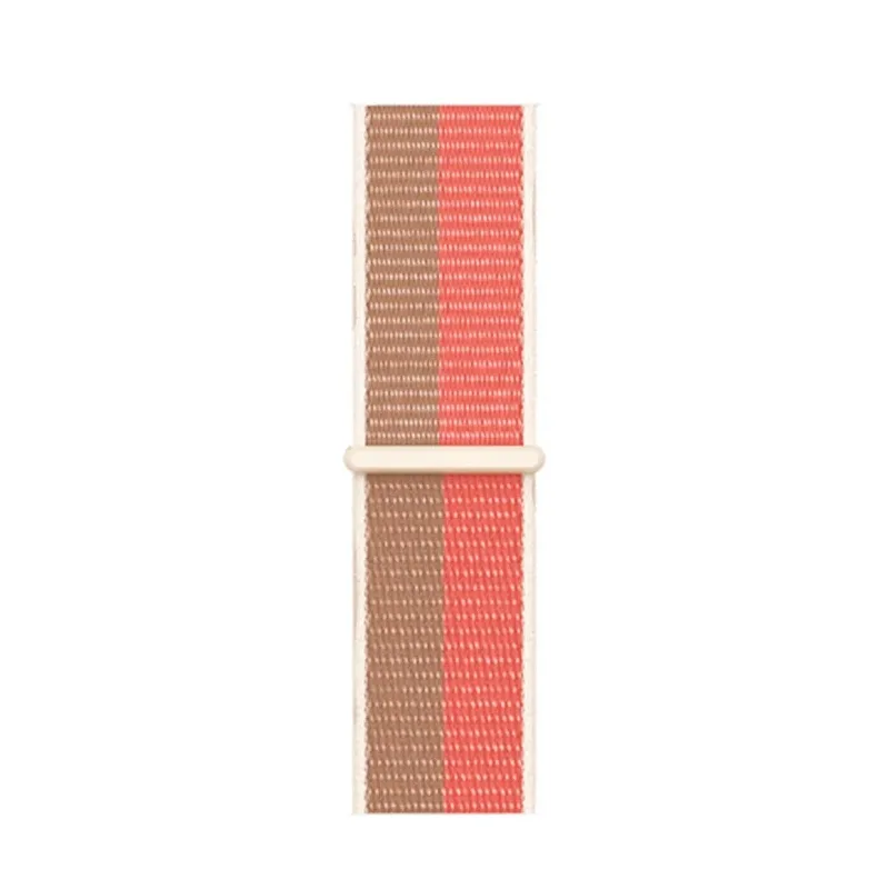 Strap Apple Watch 41mm Pink Pomelo/Tan Sport Loop - Regular