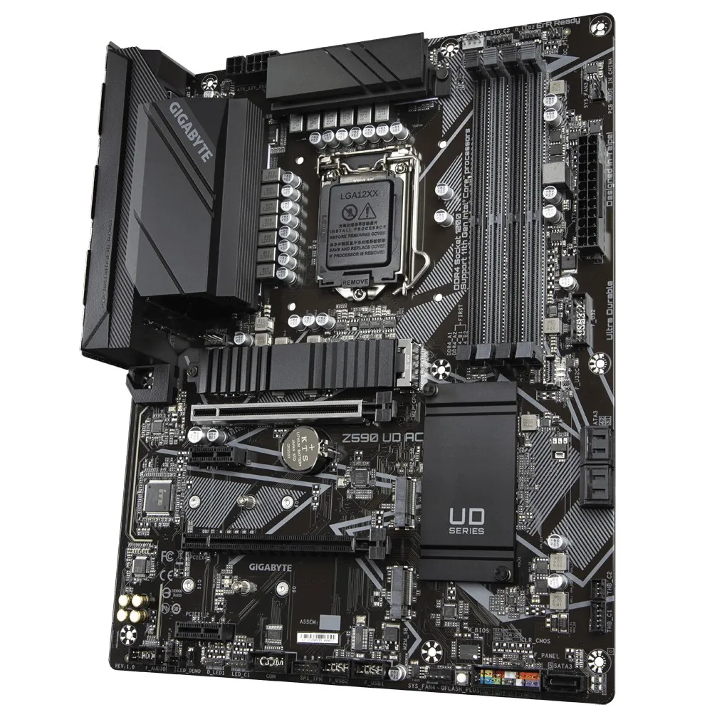 Материнская плата Gigabyte Z590 UD AC, LGA1200, Intel Z590, ATX