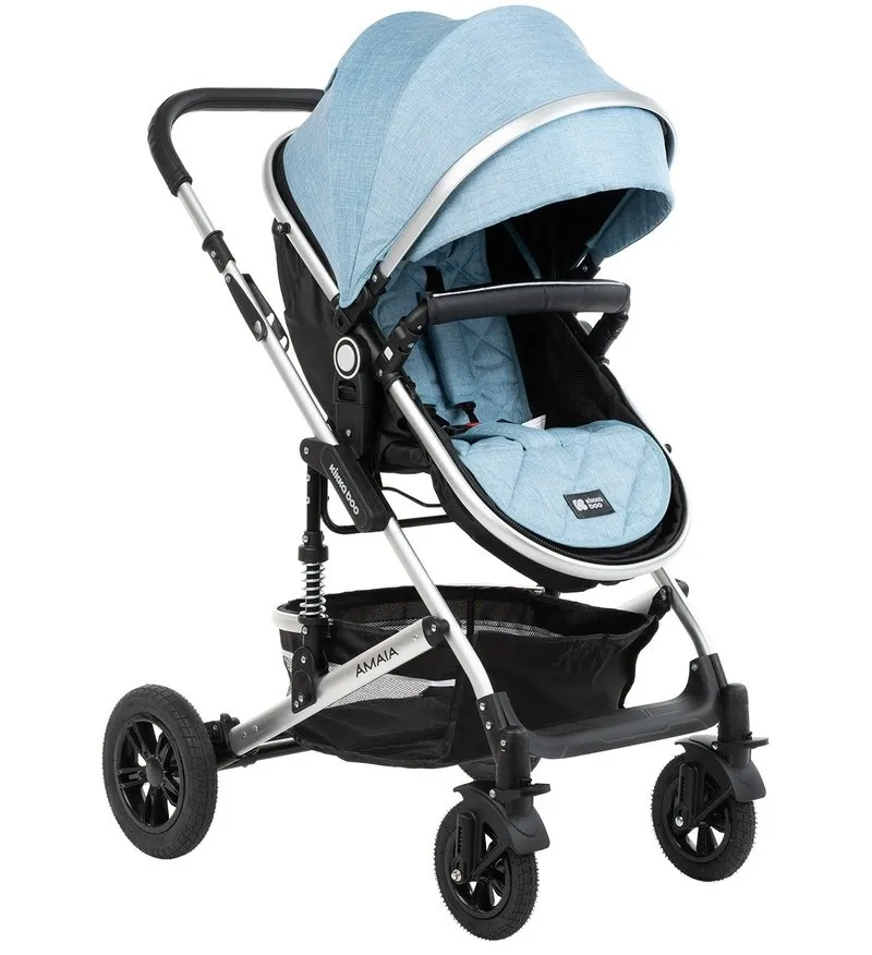 Cărucior 3-în-1 Kikka Boo Amaia, Albastru