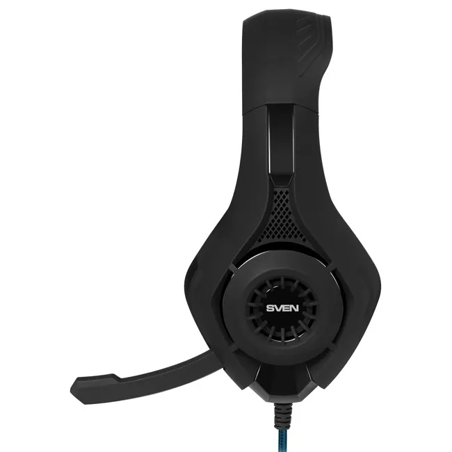 Căști gaming SVEN AP-G887MV, Cu fir, Negru/Albastru