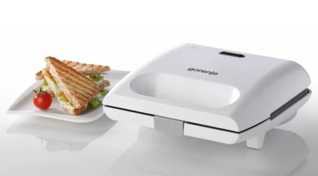 Aparat pentru sandwich Gorenje SM701GCW, Alb