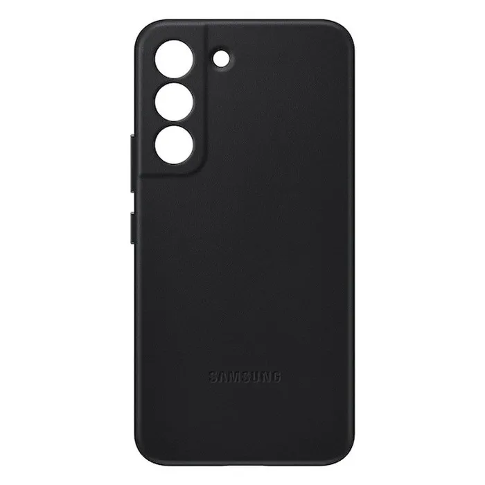 Husă Samsung Leather Cover for Galaxy S22, Negru