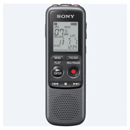 Цифровой диктофон SONY ICD-PX240, 4GB Simple PC Link, MP3, 2 AAA