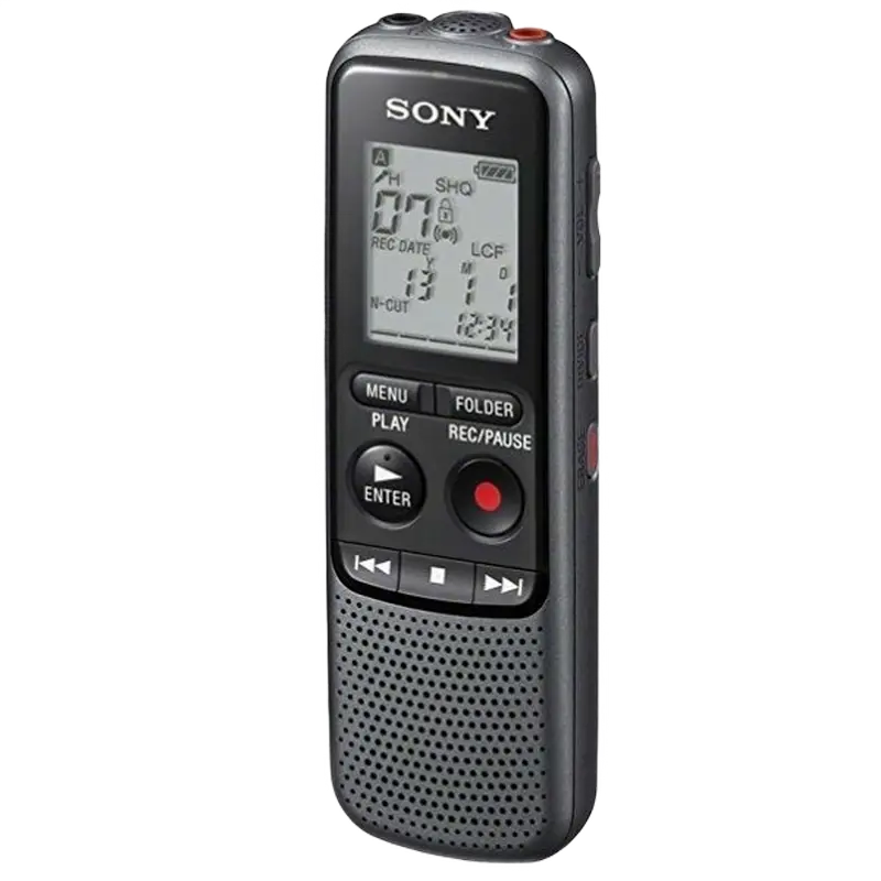 Цифровой диктофон SONY ICD-PX240, 4GB Simple PC Link, MP3, 2 AAA
