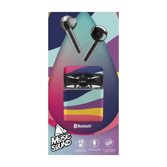 Наушники Cellularline Music Sound Fantasy, Разноцветный