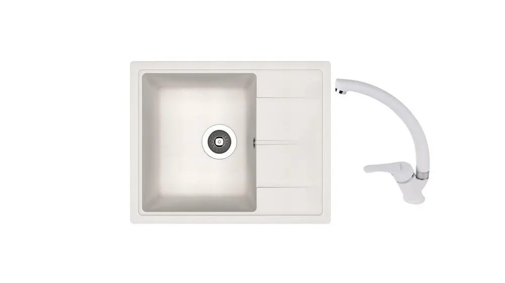 НАБОР мойка Dr Gans Nika 580 + SanDonna F 1069alb