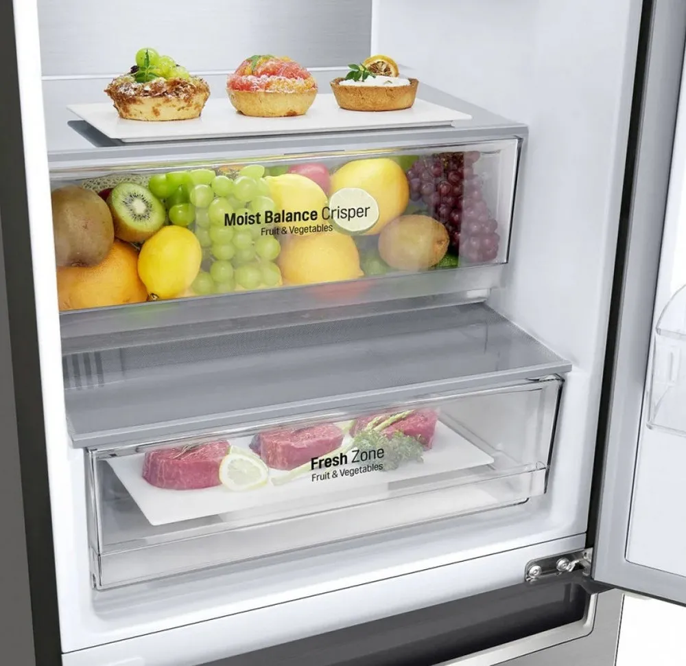 Frigider LG GA-B459SMQM, Argintiu