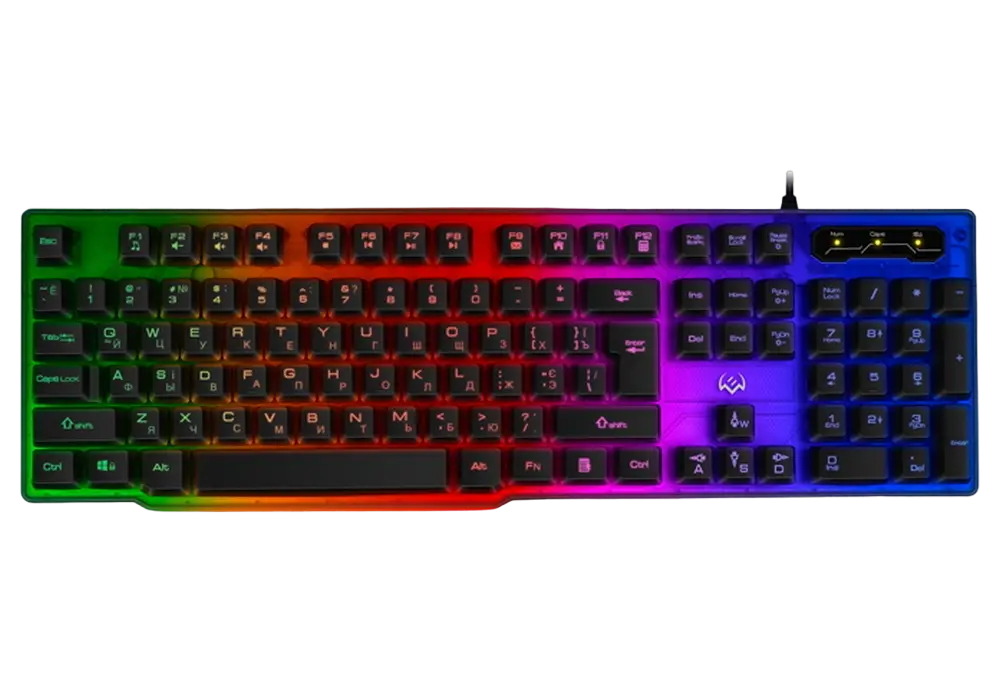 Tastatură SVEN KB-G8500, Cu fir, Negru