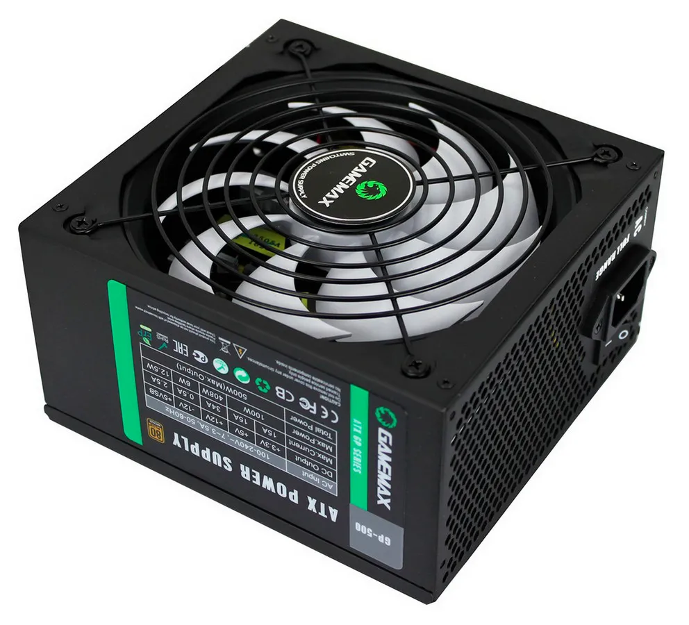 Sursă Alimentare PC Gamemax GP-500, 500W, ATX, --