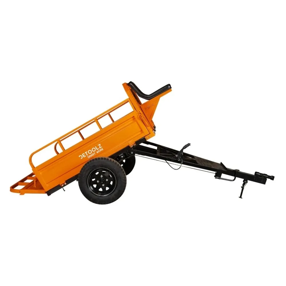 Прицеп для мотоблока Detoolz (Увелечение высоты)