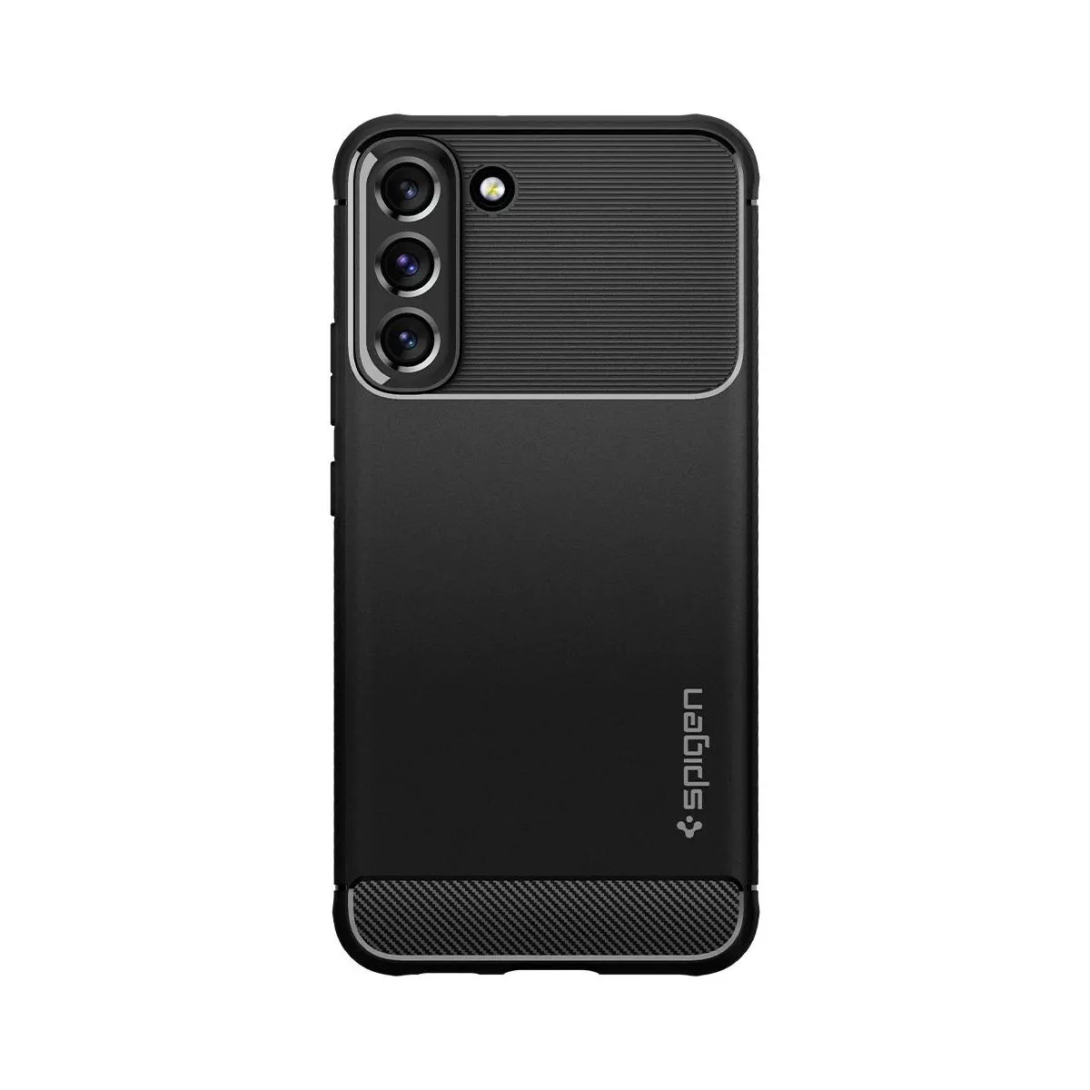 Spigen Samsung S22, Rugged Armor, Matte Black