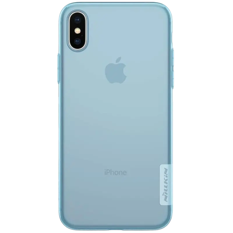 Чехол Nillkin iPhone XS/X - Ultra thin TPU - Nature, Синий
