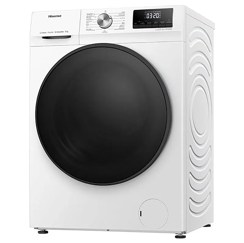Mașină de spălat Hisense WFQA8014EVJM, 8kg, Alb