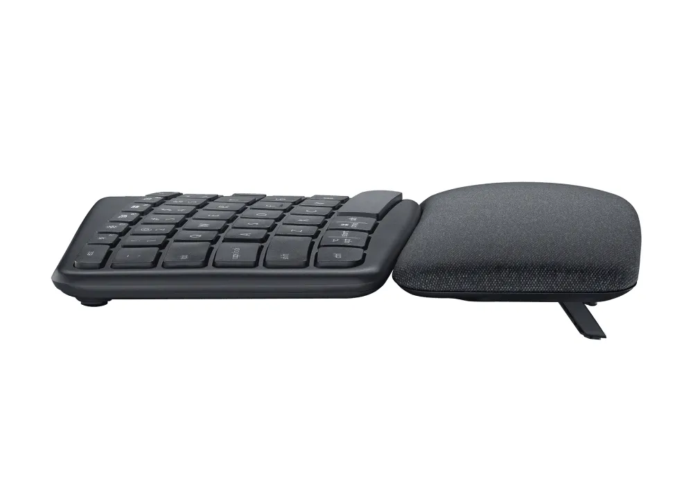 Wireless Keyboard Logitech ERGO K860, Curved keyframe, Split layout, Wrist rest, Tilt legs, 2.4/BT