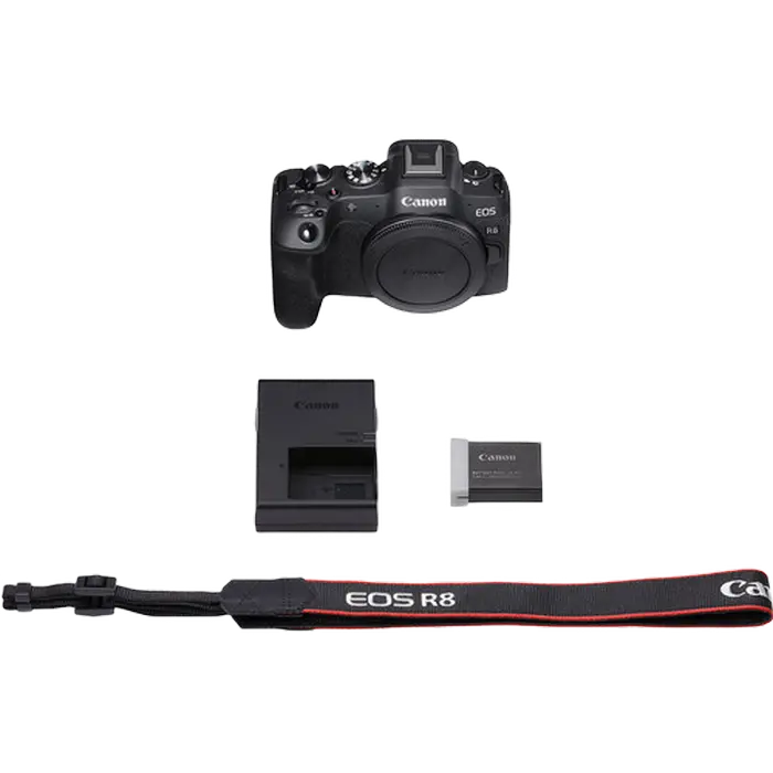Aparat Foto Mirrorless Canon EOS R8 Boby, Negru