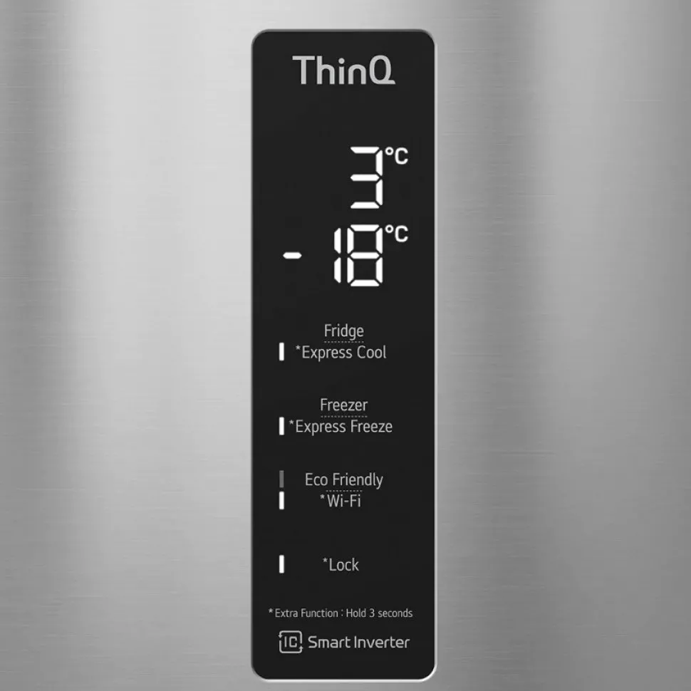 Frigider LG GA-B459SMQM, Argintiu