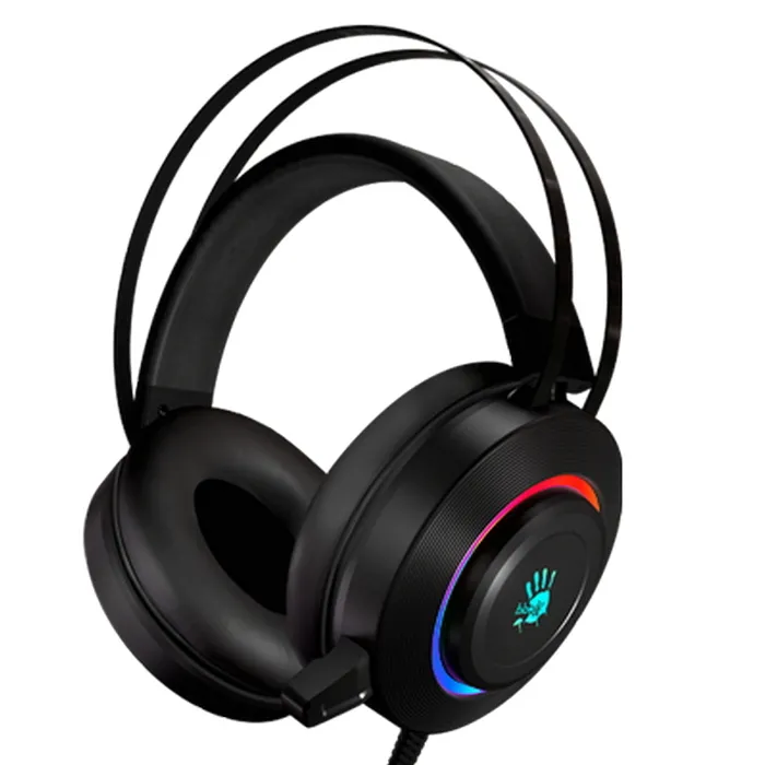 Căști gaming Bloody G521, Cu fir, Negru
