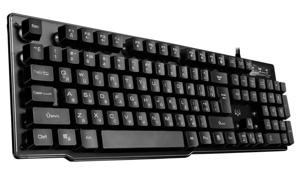 Tastatură SVEN KB-G8500, Cu fir, Negru