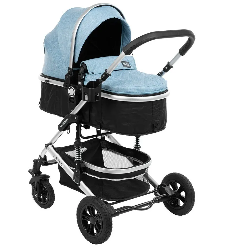 Cărucior 3-în-1 Kikka Boo Amaia, Albastru