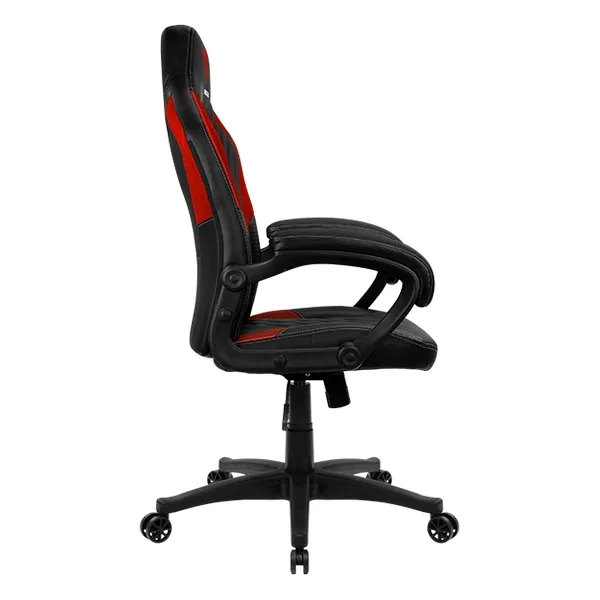 Scaun Gaming ThunderX3 DC1, PU Piele, Negru/Rosu