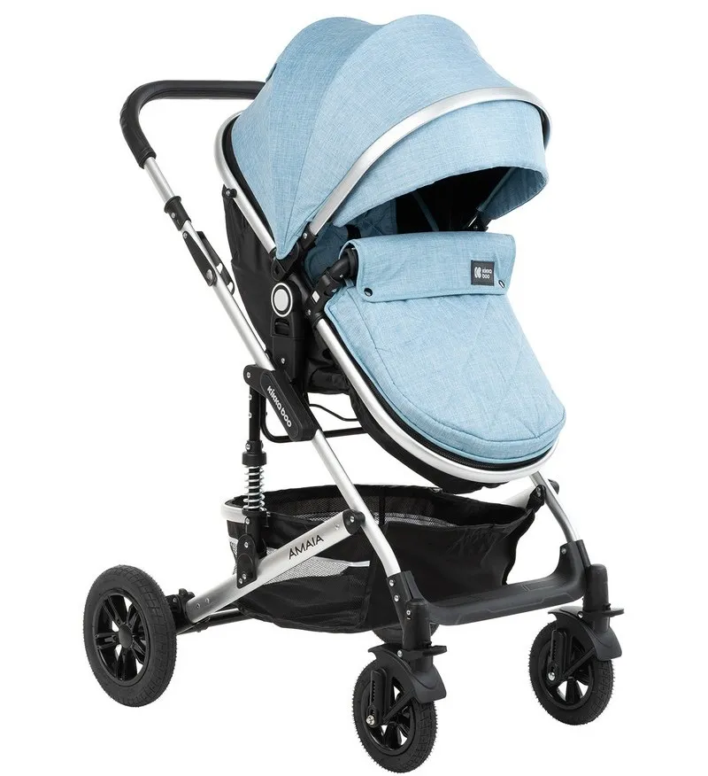 Cărucior 3-în-1 Kikka Boo Amaia, Albastru