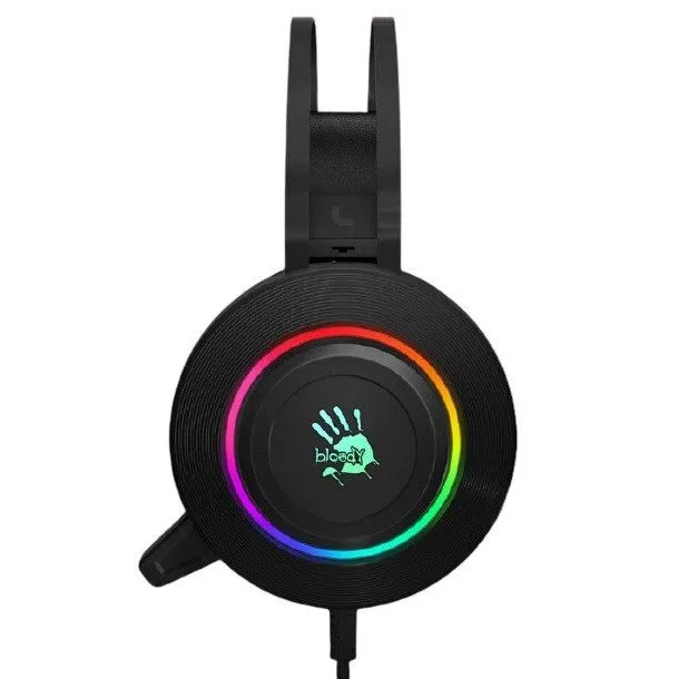Căști gaming Bloody G521, Cu fir, Negru
