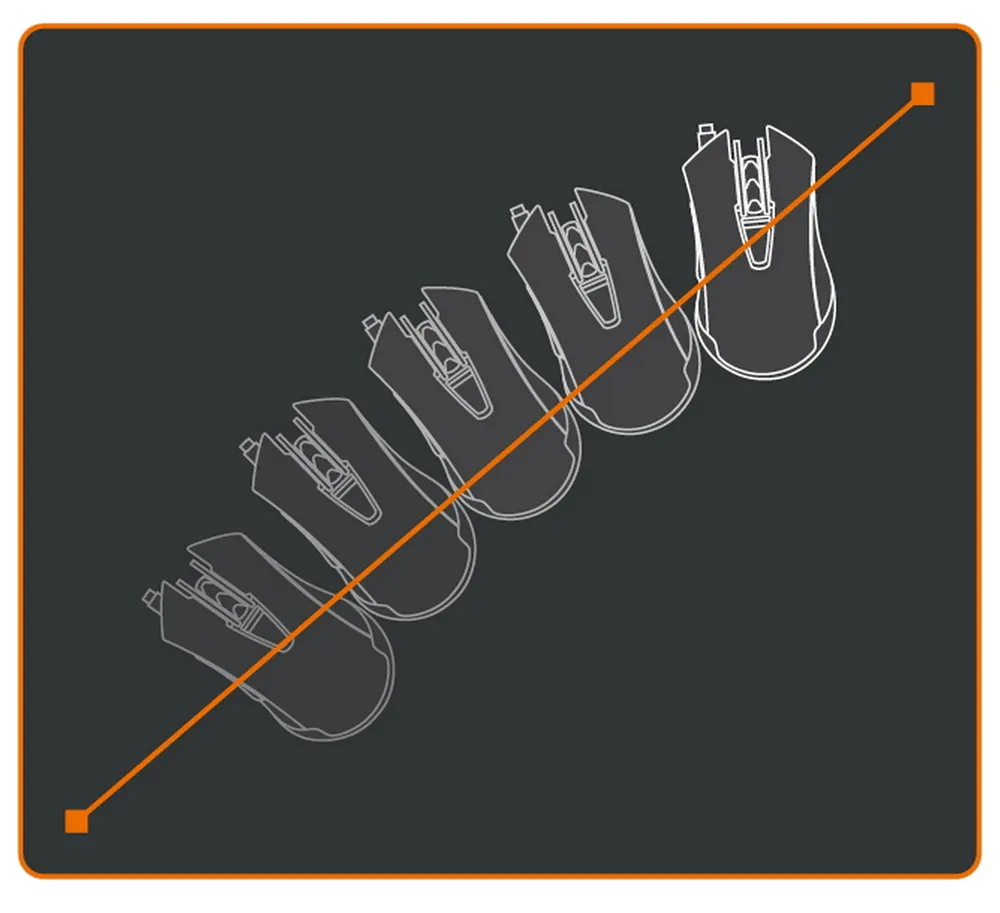 Игровой коврик для мыши Cougar SPEED EX, Large, Чёрный