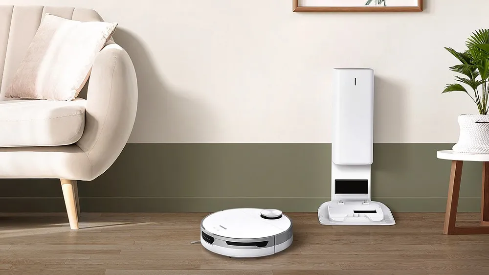 Aspirator Robot Samsung VR30T85513W/EV, Alb