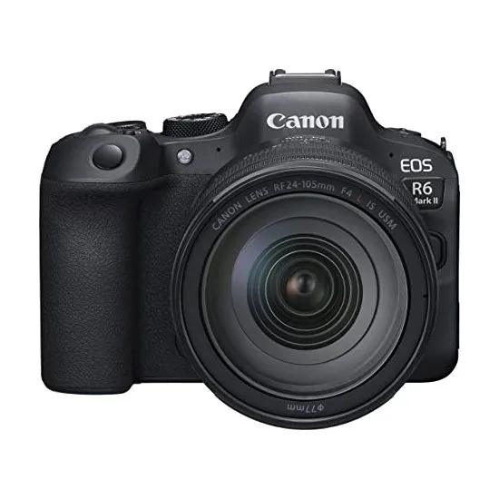 Aparat Foto Mirrorless Canon EOS R6 MkII RF 24-105 L IS, Negru