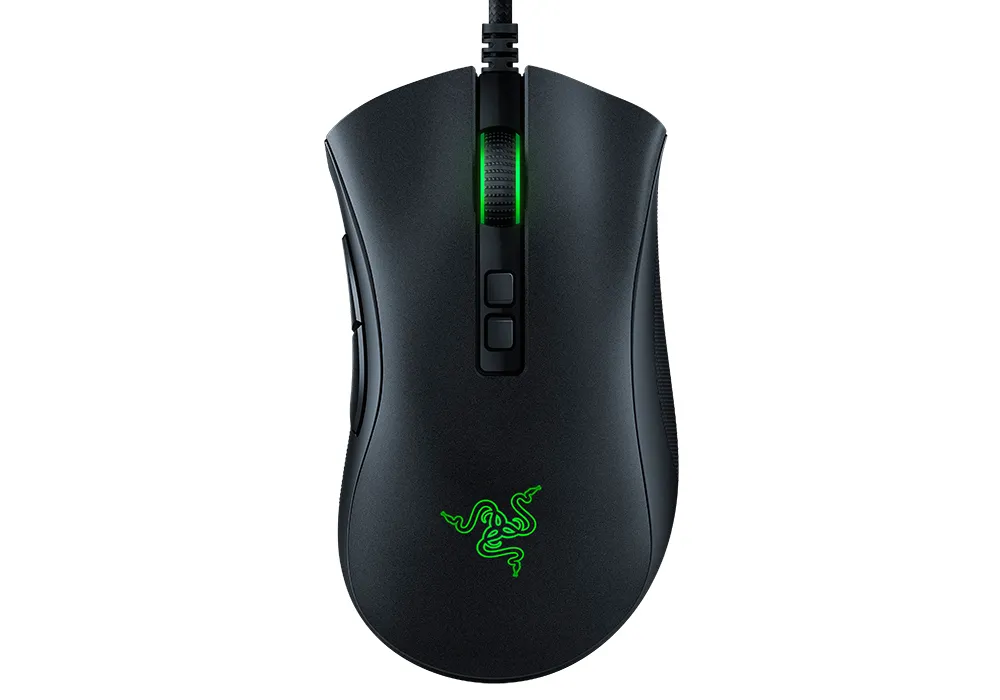 Gaming Mouse Razer DeathAdder V2, 20к dpi, 8 buttons, 50G, 650IPS, Opt.SW, 82g, RGB, USB, Black