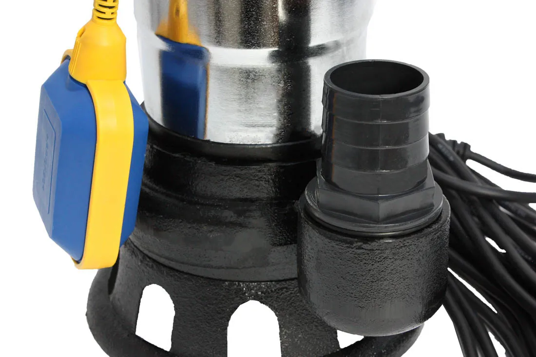 Pompa submersibila Micul Fermier 3kW  inox cu plutitor (apa murdara)