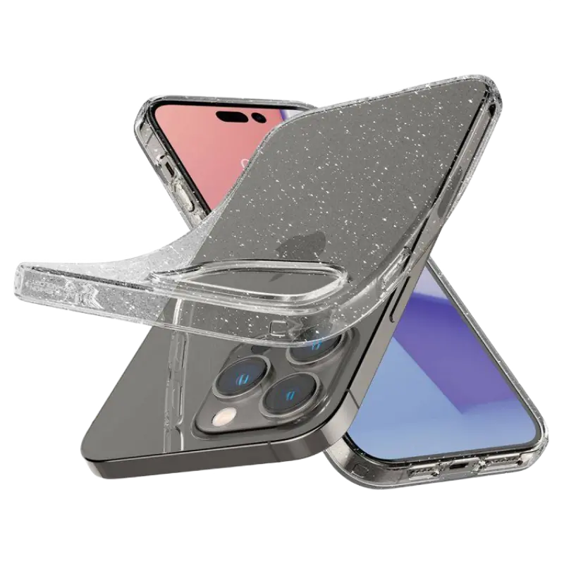 Spigen iPhone 14 Pro Max, Liquid Crystal, Glitter Crystal