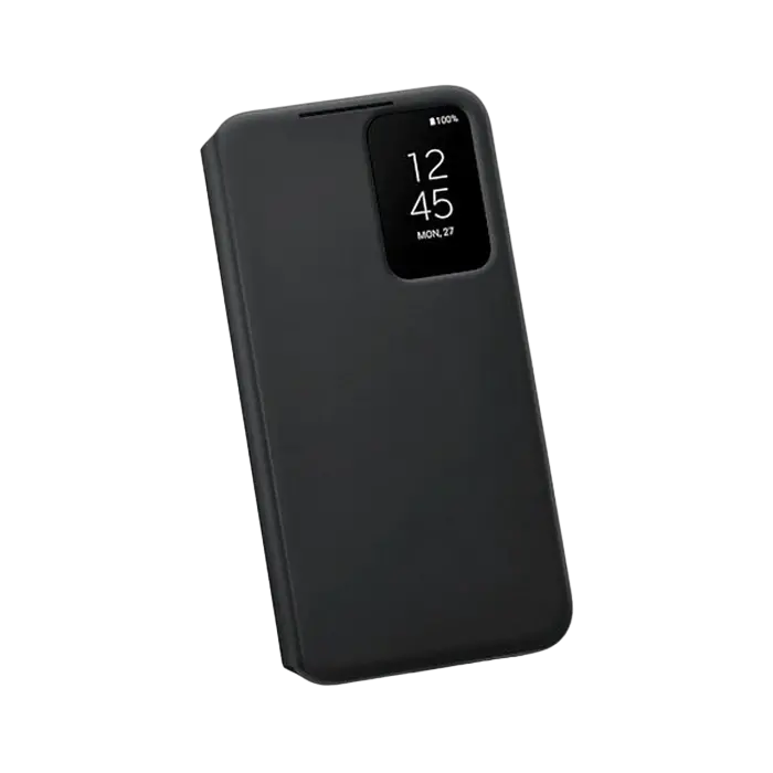 Husă tip carte Samsung Smart Clear View Cover for Galaxy S22, Negru