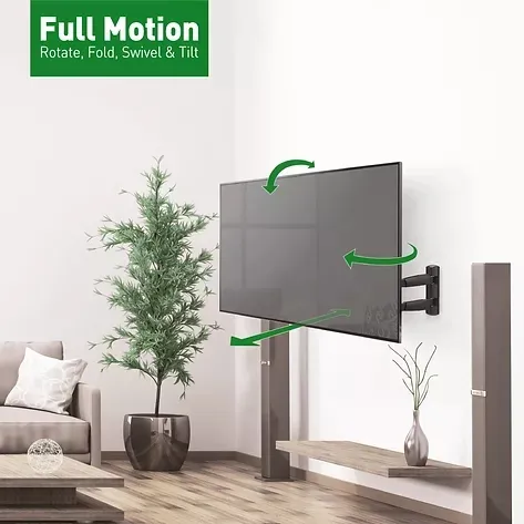 Suport înclinat pe perete BARKAN BM443, Negru